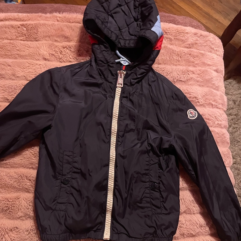 Kid moncler rain coat